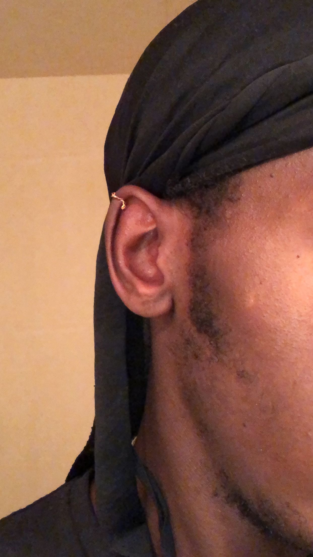 Single Faux Piercing