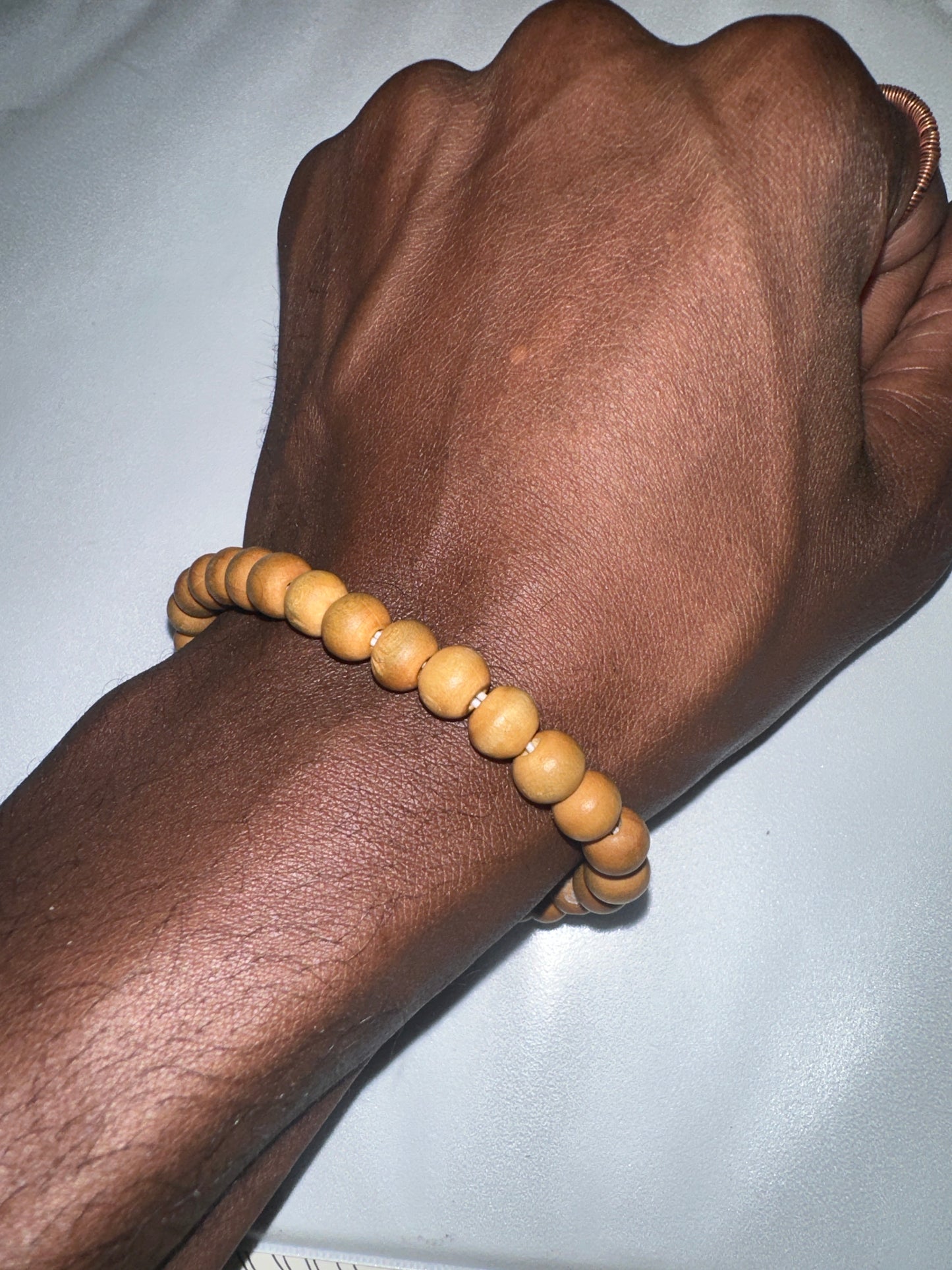 Wood Bead Bracelet