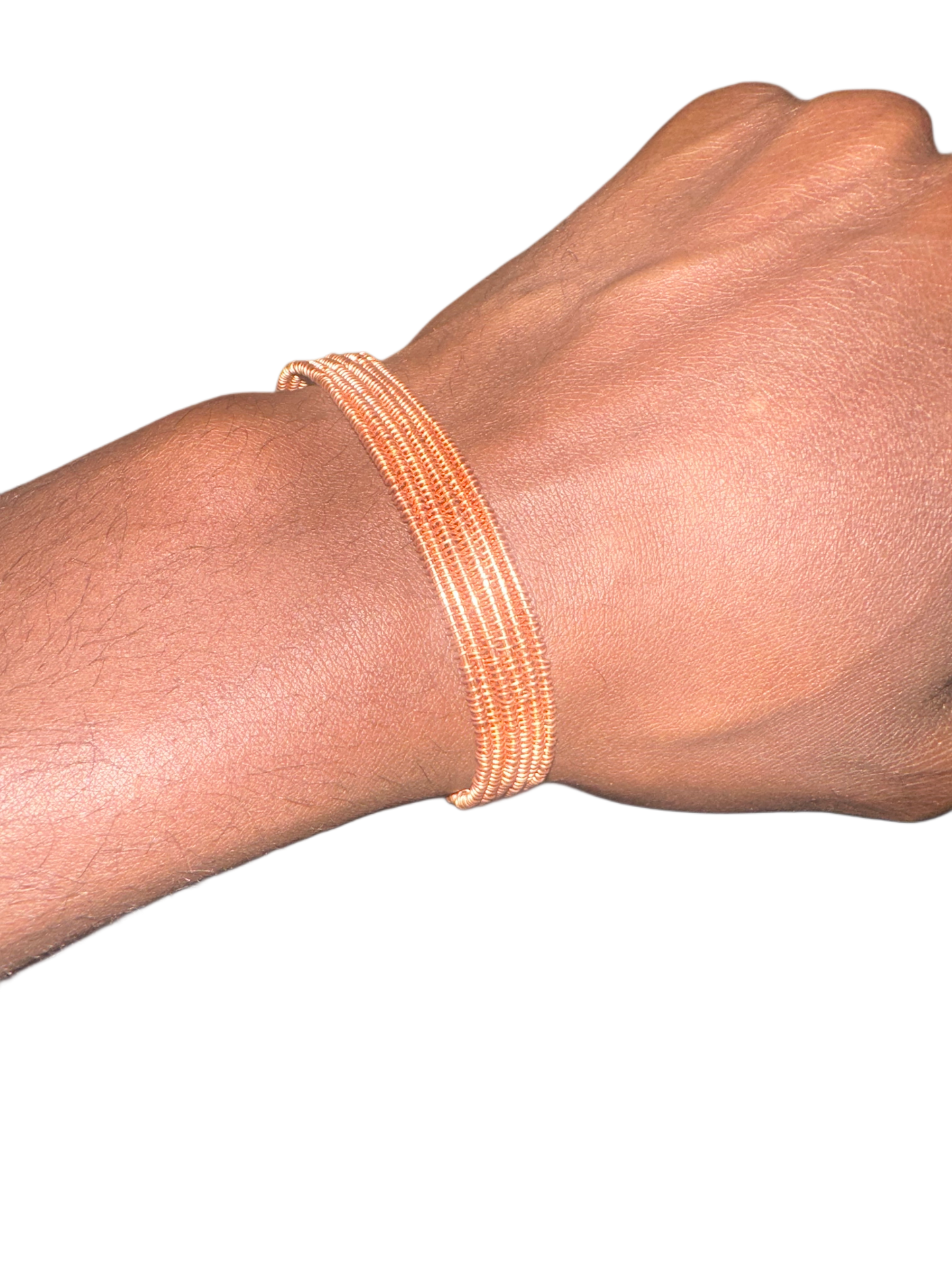 Copper Wire Cuff Bracelet