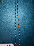 Black+ rainbow single strand