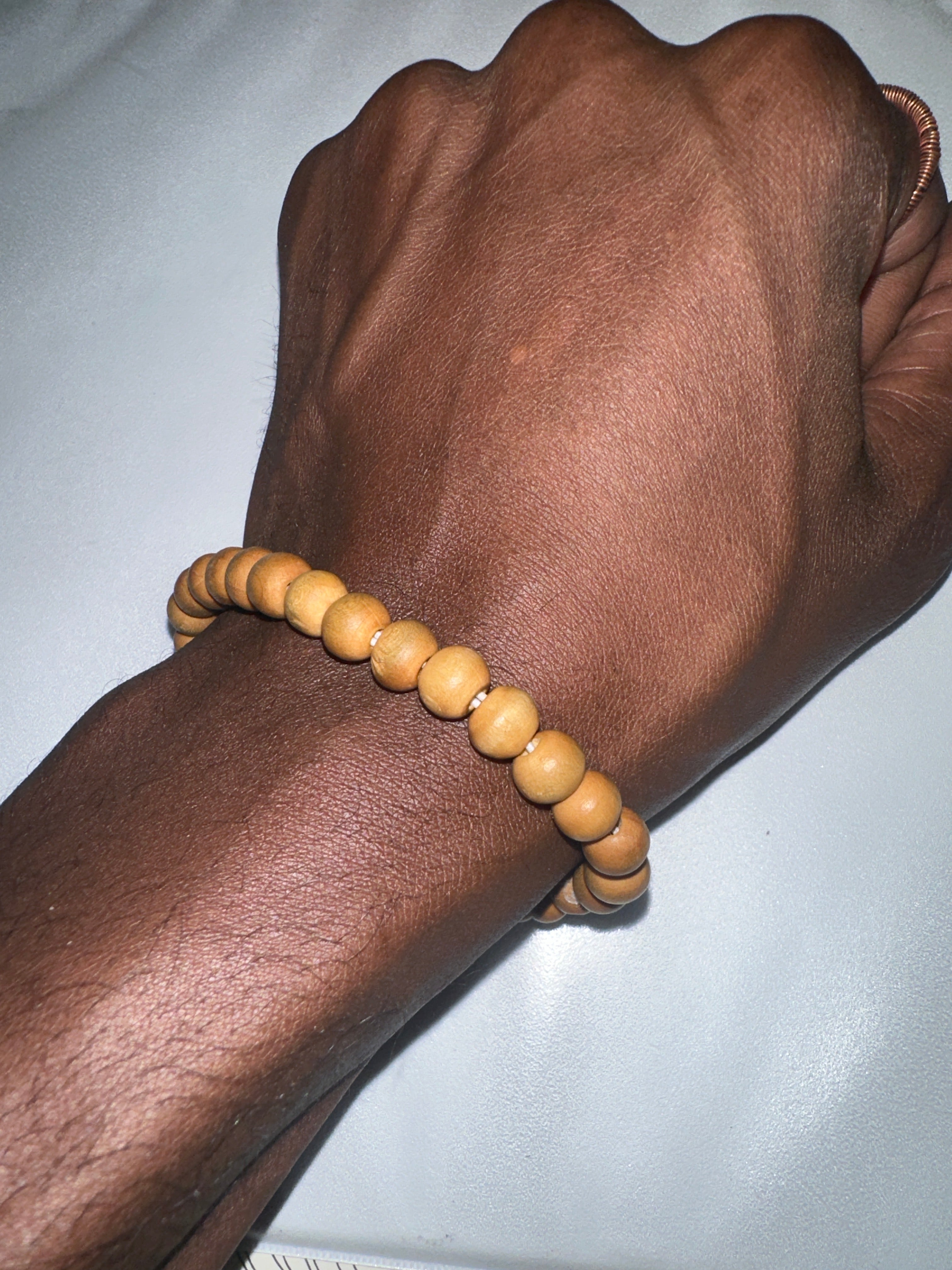 Wood Bead Bracelet