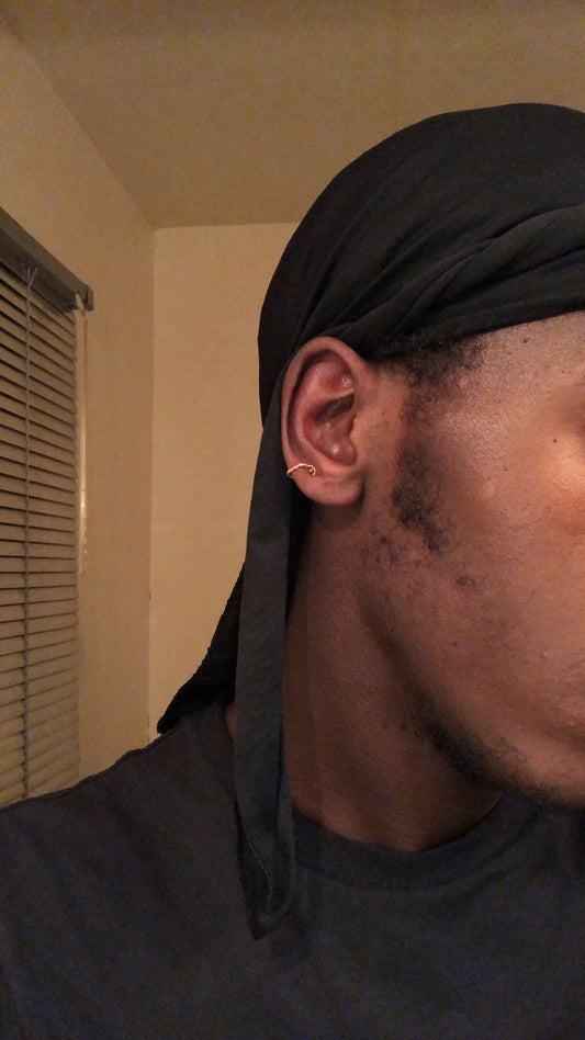 Single Faux Piercing