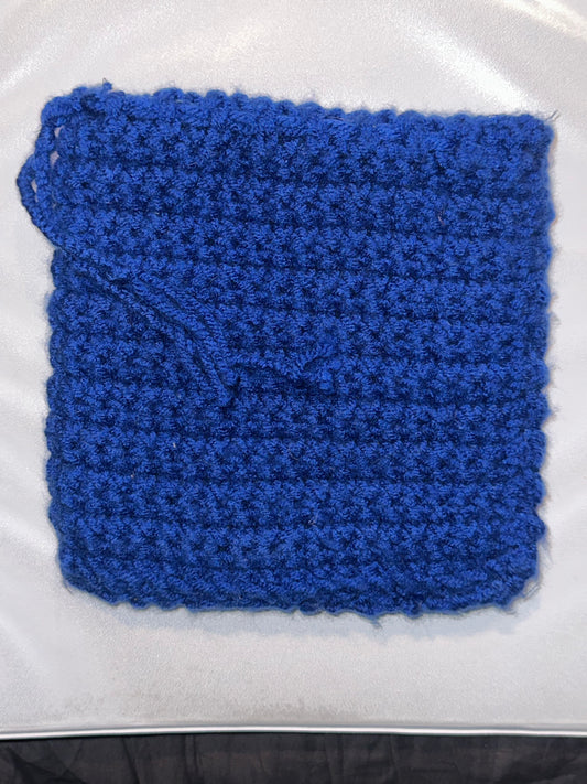 Crochet Drawstring Bag