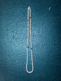 One of one white and opal necklace