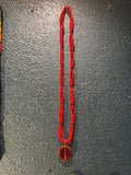 Copper Pomegranate Necklace