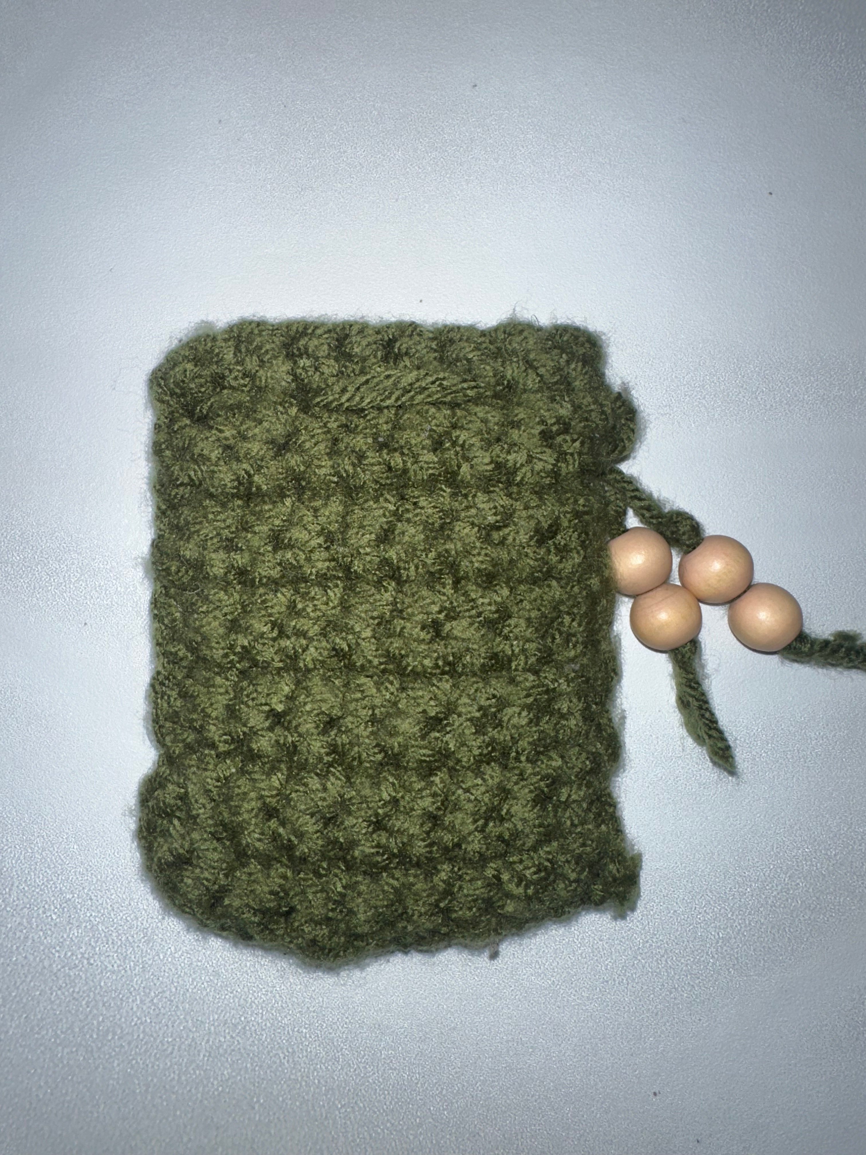 Crochet Drawstring Bags